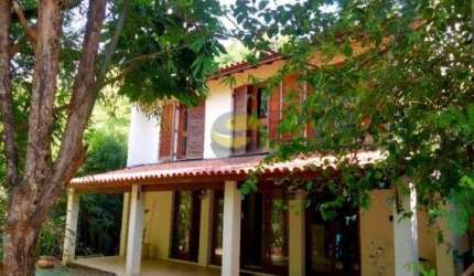 Sobrado campestre 03 dorm. 01 suite, 325m², home office, lareira, solário..