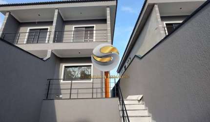 SOBRADO 129m², 3 SUÍTES, GOURMET, QUINTAL GRANDE, 4 VAGAS, 0Km.