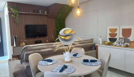 Casa NOVA com móveis sob medida, bem decorada, 2 dormitórios.