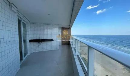 Frente Mar R$ 615 Mil - 2 Dormts 1 suíte C/Varanda Gourmet, 1 Vaga, Lazer Top