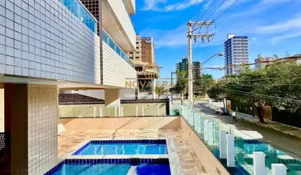 OPORTUNIDADE IMPERDÍVEL APTO NO CAIÇARA VISTA MAR!LAZER COMP,SAC C CHURRASQUEIRA