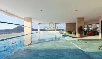 Boqueirão Alto Padrão R$ 58 Mil de Entrada - 2 Dormts 1 Suíte, 2 Vagas, Lazer