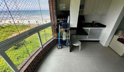 Frente Mar! Maravilhoso, Mobiliado, Porteira Fechada 535 Mil, 2 Dormts, Lazer