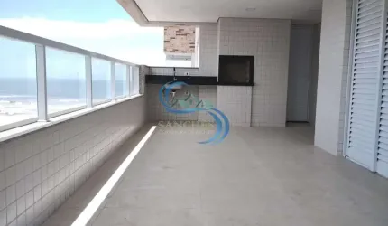 Apartamento com 3 dorms, Caiçara, Praia Grande