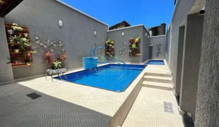 Casa de Condomínio com 2 quartos, Maracanã, Praia Grande - R$ 330 mil, Cod: 5155