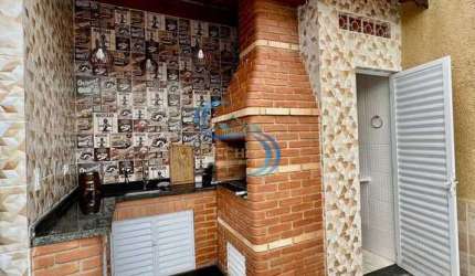 Sobrado com 3 dorms, Solemar, Praia Grande - R$ 420 mil, Cod: 5168