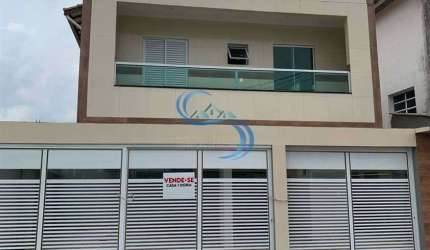 Casa de Condomínio com 2 dorms, Princesa, Praia Grande - R$ 210 mil, Cod: 6141