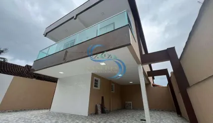 Casa de Condomínio com 2 quartos, Maracanã, Praia Grande - R$ 299 mil, Cod: 6414