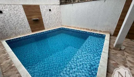 Casa com 3 quartos e piscina no bairro Nova Itanhaém