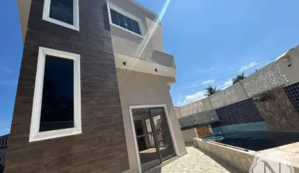 Itanhaém- Jd Jamaica - Sobrado novo 2 suítes-piscina - perto da praia