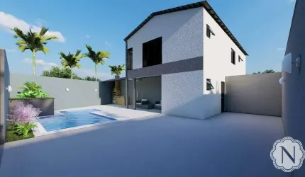 Casa à venda com 3 quartos no bairro Jardim Suarão (Praia)