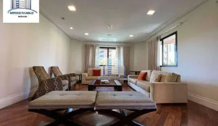 Apartamento com 4 dormitórios, 357 m² - venda por R$ 4.700.000,00 ou aluguel por R$ 34.243,96/mês - Moema - São Paulo/SP