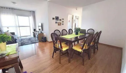 Apartamento com 90 m²  na Vila Floresta em Santo André, sendo 3 dormitórios, 1 suíte, 2 vagas e lazer completo.