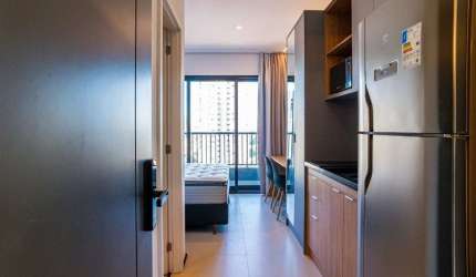 Studio à venda em São Paulo, Vila Olímpia, com 1 quarto, 23,74m²