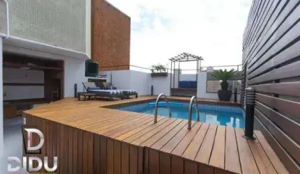 Cobertura à venda em São Paulo, Vila Clementino, com 3 quartos, 240m² 3 vagas, piscina espaço com churrasqueira.