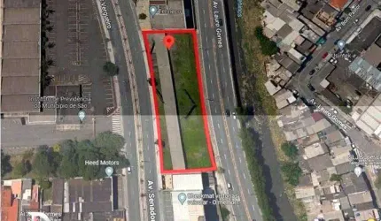 Excelente oportunidade de locação de terreno no Rudge Ramos com 2.101 m², localização privilegiada!