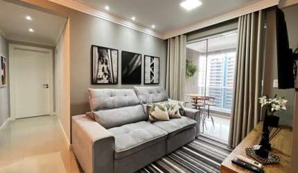 Apartamento mobiliado, lindo e pronto para morar, em Itapema!