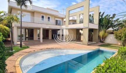 Casa com 5 dormitórios à venda, 365 m² por R$ 3.400.000,00 - Alphaville Dom Pedro - Campinas/SP
