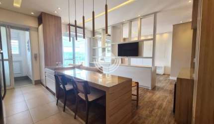 Apartamento Mobiiado com 1 Suíte para alugar, 60 m² por R$ 6.805/mês - Cambuí - Campinas/SP