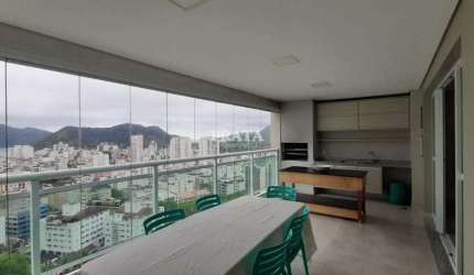 GUARUJÁ ASTURIAS VISTA MAR 3 DORMS SUÍTE VARANDA GOURMET