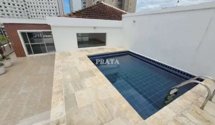 J MENINO SANTOS COBERTURA DUPLEX 3 DORMITÓRIOS 2 VGS DEMARCADAS
