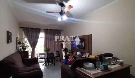 MARAPÉ SANTOS 2 DORMITÓRIOS 1 VAGA GARAGEM DEMARCADA