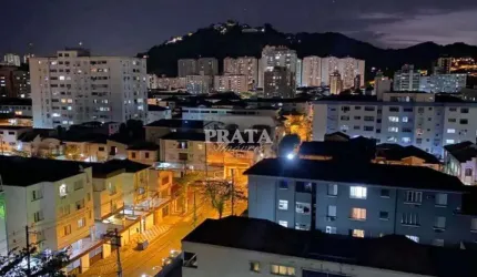 C GRANDE SANTOS COBERTURA 3 DORMITÓRIOS 1 SUÍTE 2 VGS GARAGEM
