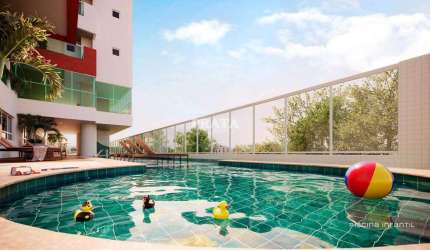 EMBARÉ SANTOS COBERTURA TRIPLEX 4 SUÍTES 4 VGS DEMARCADAS