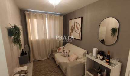 AREIA BRANCA SANTOS 2 DORMITÓRIOS 1 VG MOTO PRÉDIO COM LAZER