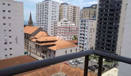 EMBARÉ SANTOS 2 SUÍTES DEPENDÊNCIA REVERSÍVEL 2 VGS DEMARCADAS