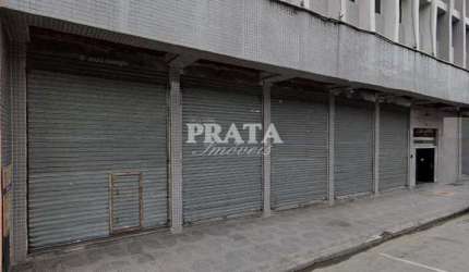CENTRO SANTOS LOJA COMERCIAL 2 BANHEIROS 480 METROS QUADRADOS