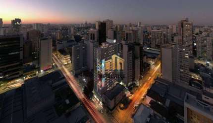 Apartamento com 1 dormitório à venda, 24 m² - Centro - Curitiba/PR