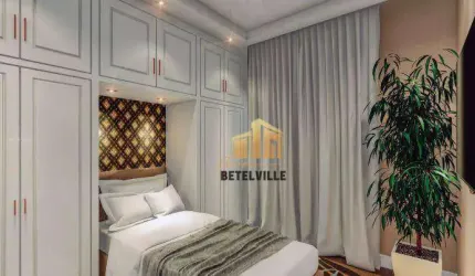 Apartamento com 2 dormitórios à venda, 65 m² - Centro - Pinhais/PR