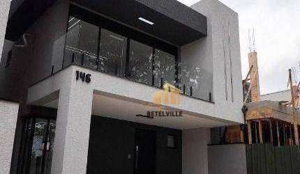 Sobrado com 4 dormitórios à venda, 190 m² - Santa Cândida - Curitiba/PR