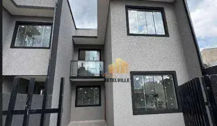Sobrado com 2 dormitórios à venda, 57 m² - Campo de Santana - Curitiba/PR