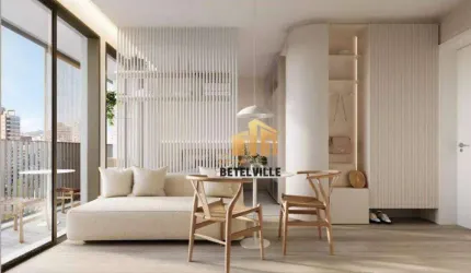Studio com 1 dormitório à venda - Mercês - Curitiba/PR