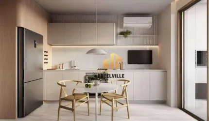 Studio com 1 dormitório à venda - Mercês - Curitiba/PR