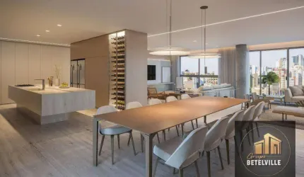 Apartamento com 4 dormitórios à venda, 372 m² por R$ 8.759.034,25 - Bigorrilho - Curitiba/PR