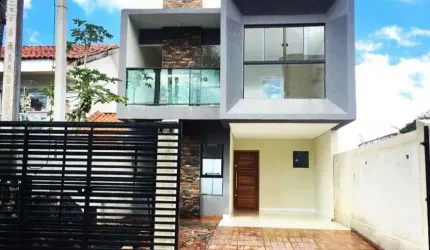 Sobrado com 3 dormitórios à venda, 101 m² por R$ 650.000,00 - Rio Verde - Colombo/PR