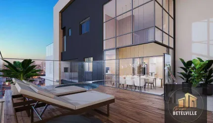 Apartamento com 3 dormitórios à venda por R$ 3.849.640,00 - Cabral - Curitiba/PR