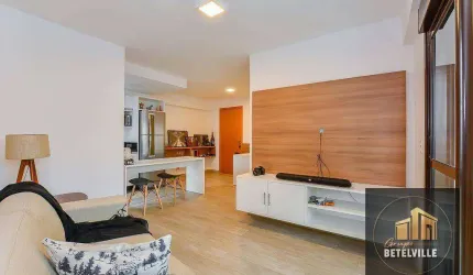 Apartamento com 1 dormitório à venda, 48 m² - Água Verde - Curitiba/PR