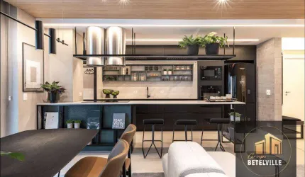 Apartamento com 3 dormitórios à venda, 112 m² - Ecoville - Curitiba/PR