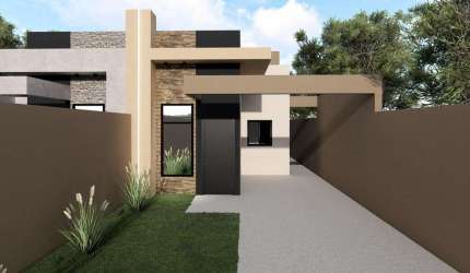 Casa em fase de construção