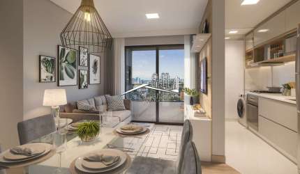 Apartamento com 2 quartos à venda na Rua Guilherme Pugsley, Água Verde, Curitiba, 44 m2 por R$ 479.000