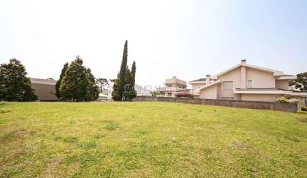 Terreno em condomínio fechado à venda na Rua Wilson Gomes Ramos, Abranches, Curitiba, 1311 m2 por R$ 1.350.000