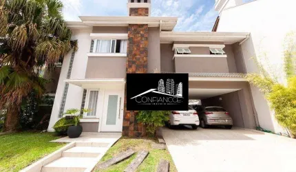 Casa em condomínio fechado com 4 quartos à venda na Rua Saturnino Miranda, Santa Felicidade, Curitiba, 402 m2 por R$ 2.490.000