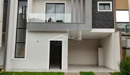 Casa em condomínio fechado com 3 quartos à venda na Rua Vereador Ângelo Burbello, Umbará, Curitiba, 132 m2 por R$ 830.000