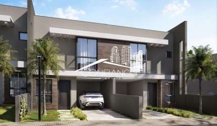 Casa em condomínio fechado com 3 quartos à venda na Rua Eugênio Flor, 2049, Abranches, Curitiba, 112 m2 por R$ 854.478