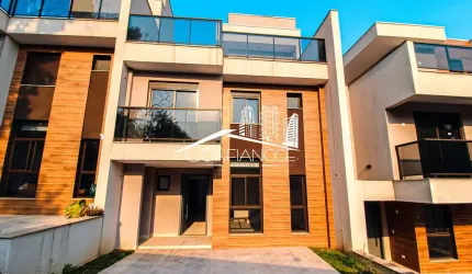 Casa em condomínio fechado com 3 quartos à venda na Rua Henrique Itiberê da Cunha, 982, Bom Retiro, Curitiba, 166 m2 por R$ 899.000