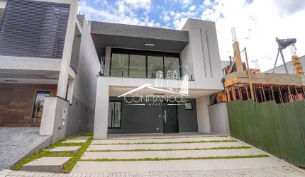 Casa em condomínio fechado com 4 quartos à venda na Rua Irma Schreiner Maran, 475, Santa Cândida, Curitiba, 190 m2 por R$ 1.199.000